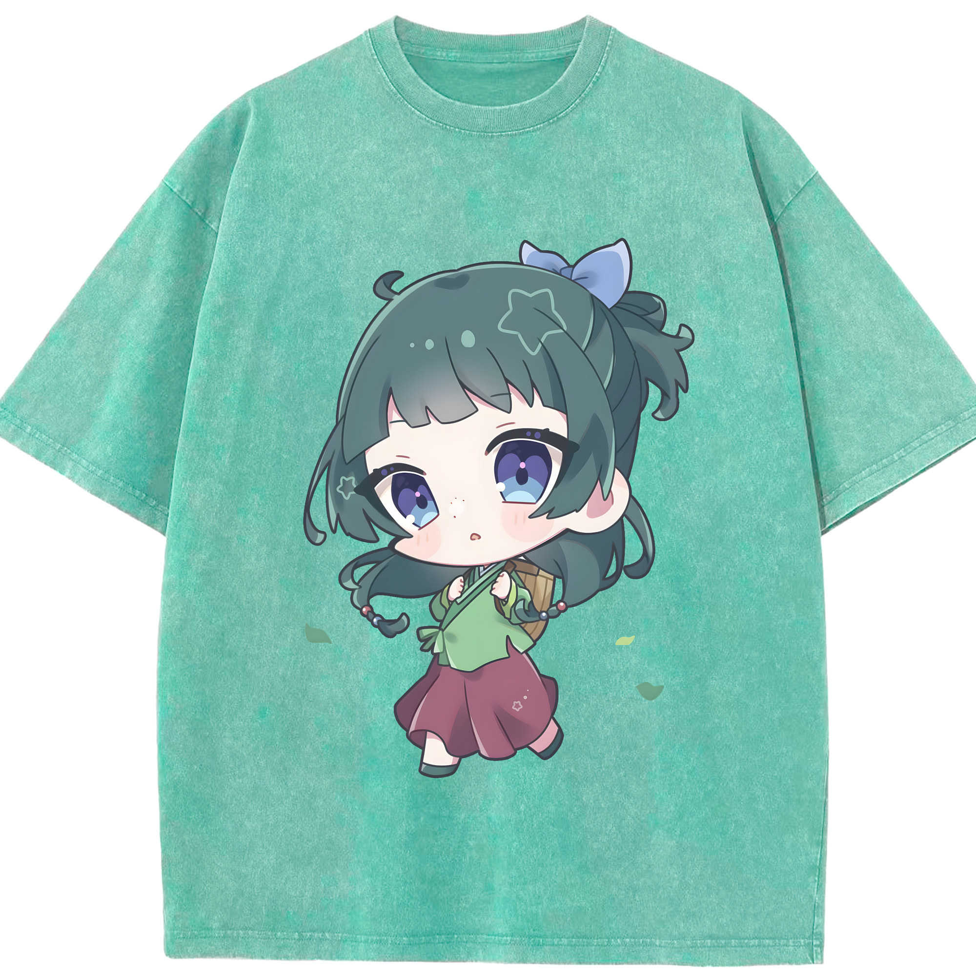 （画像用） 薬屋のひとりごと The Apothecary Diaries 綿100% ヴィンテージ風 半袖Tシャツ（フロントプリント）